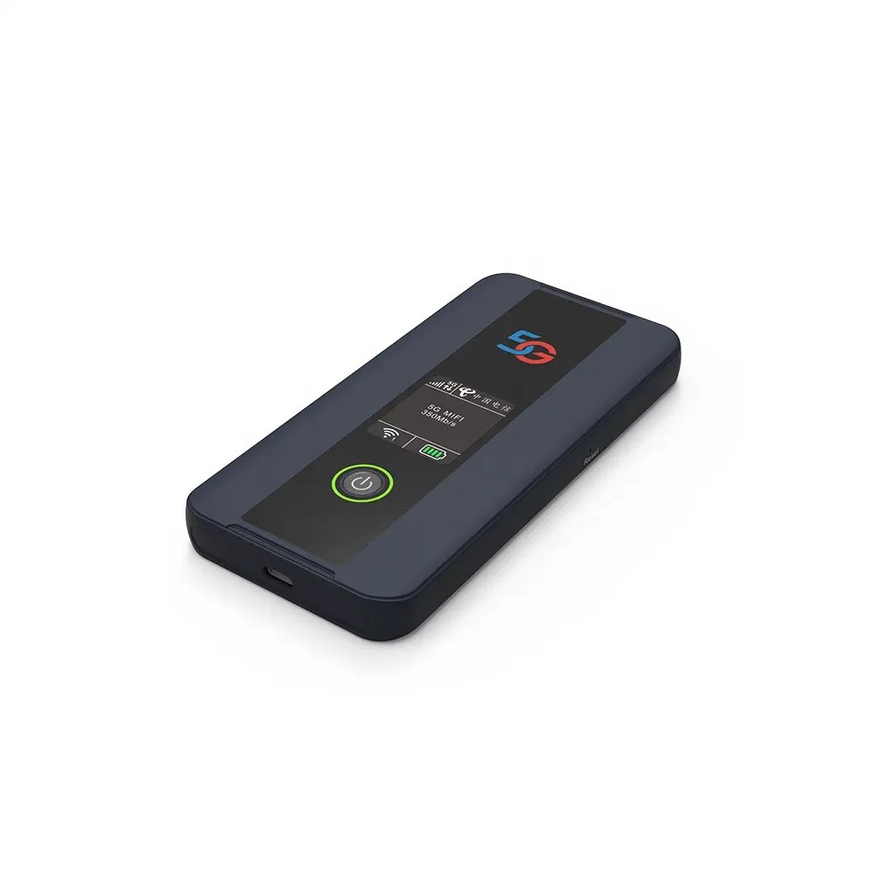Inbuilt 5000mAh Battery 5G Mobile WiFi Routers SDX55 Platform WiFi6 Sim Card Slot 4G 5G Modem Cellular